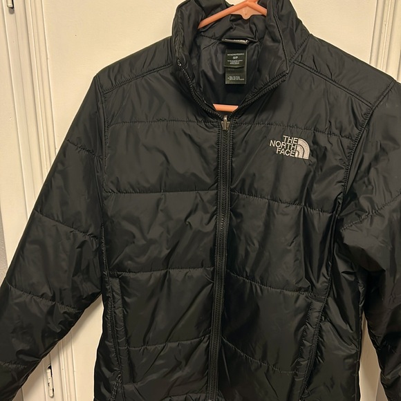 The north face women’s black HyVent, long sleeve, hooded Full - Zip jacket S/P - Picture 2 of 12